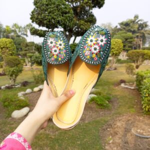 Teal Embroided Loffer